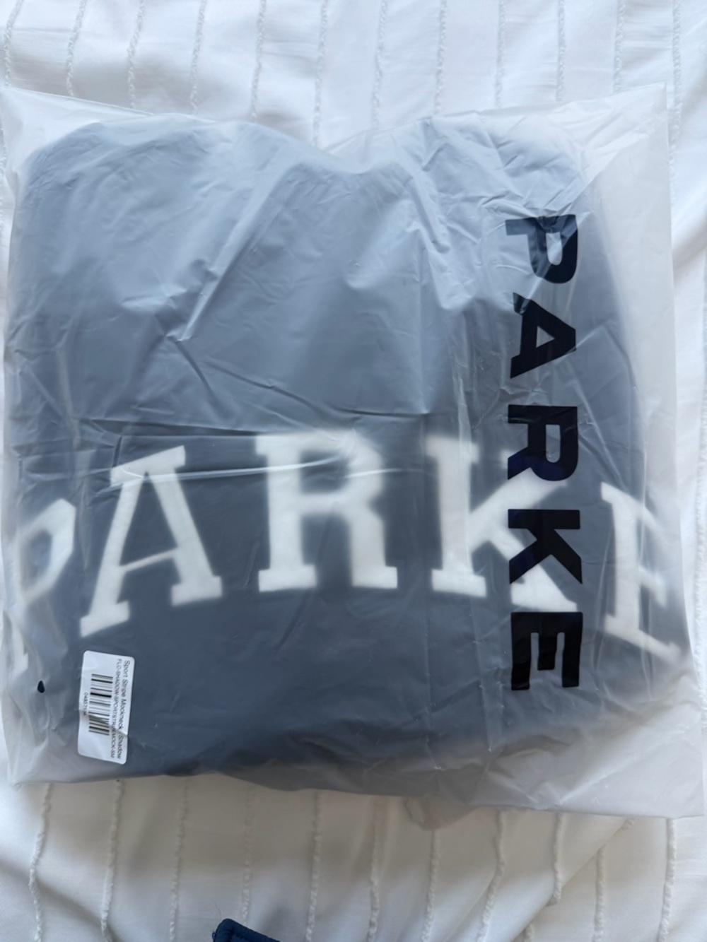 NWT!! PARKE Sport Stripe Mockneck Sweater - Navy - Picture 4 of 7